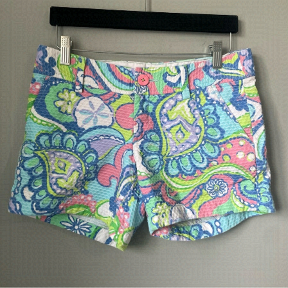 Lilly PULITZER Callahan cotton shorts size 2